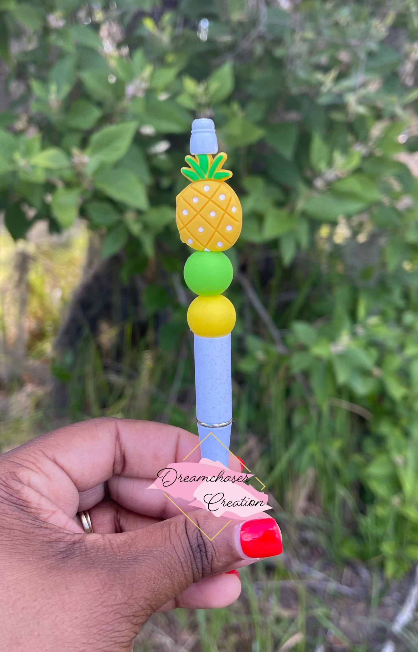 Pineapple Beaded Pen