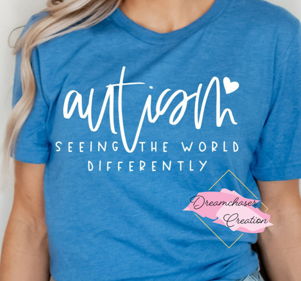 Autism Seeing the World Shirt