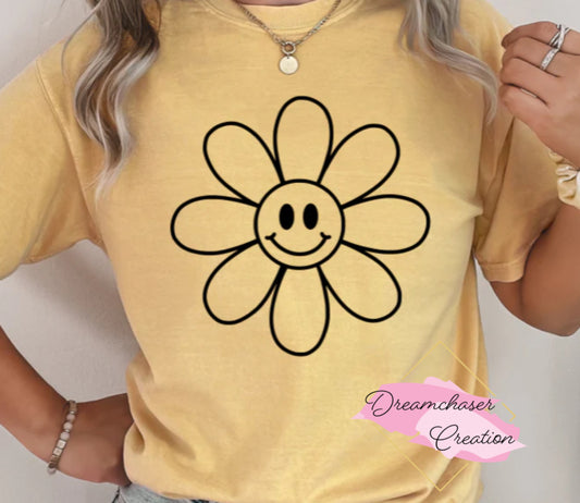 Flower Smiley Shirt