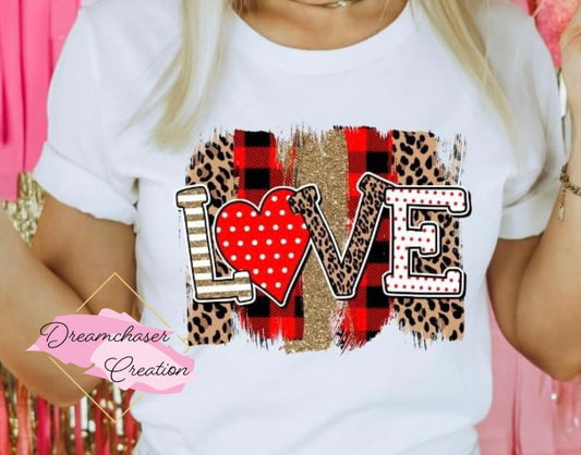 Love Brush Stroke Shirt