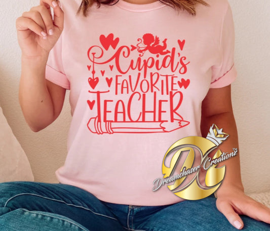 Cupids Favorite Teacher Shirt