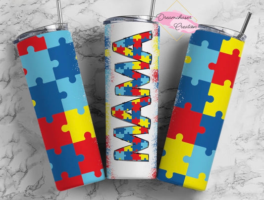 Autism Mama 20oz Tumbler