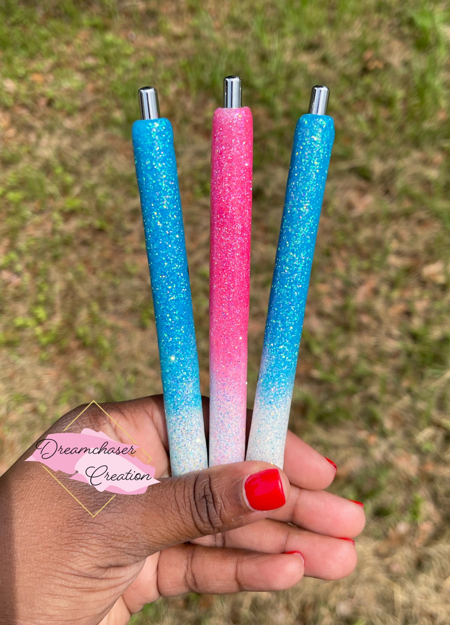 Ombre Glittered Pen