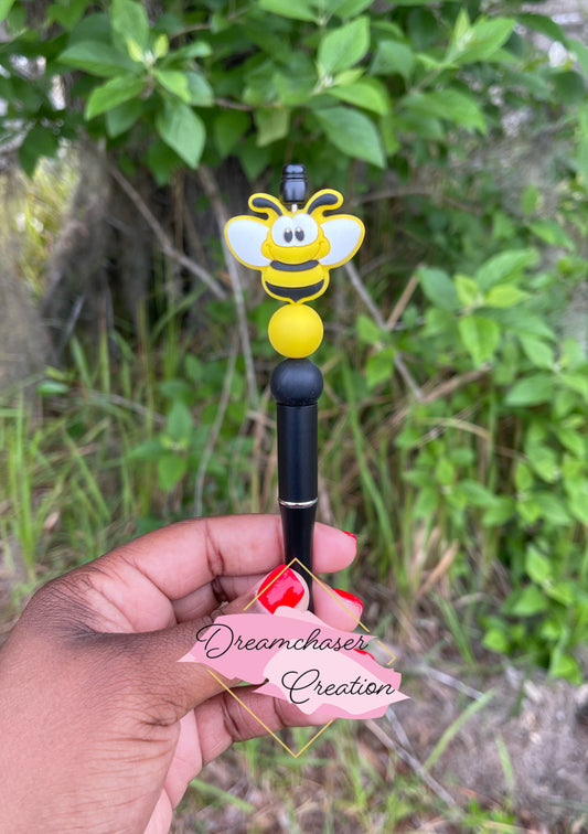 Busy Bee Beaded Pen