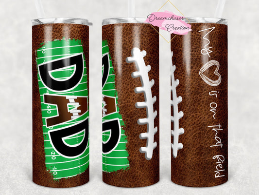 Football Dad 20oz Tumbler