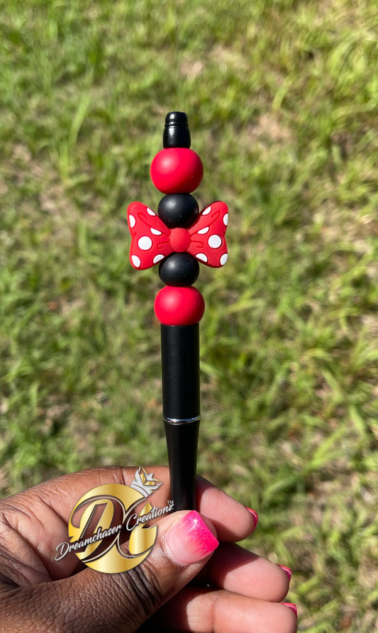 Bow Beaded Pen