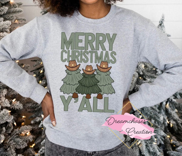 Merry Christmas Y’all Shirt