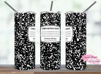 Teacher Notebook Tumbler